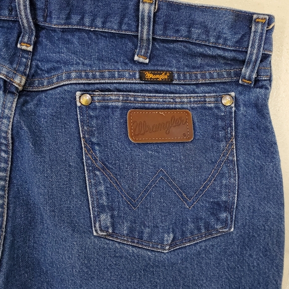 Wrangler 47MWZ jeans men's size 36 x 36L regular fit 100% cotton - Picture 5 of 12